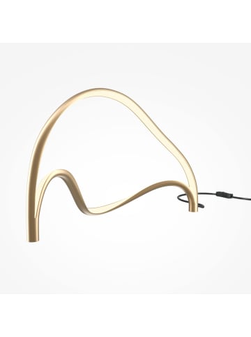 Licht-Erlebnisse Tischlampe EEK G (B)11 x (L)39 x (H)24.5 cm in MessingMessing