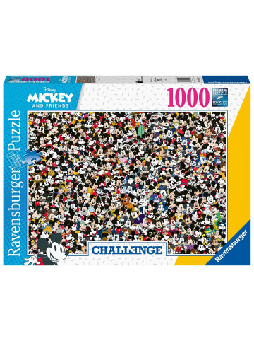 Ravensburger Ravensburger Puzzle 16744 - Mickey Challenge - 1000 Teile Disney Puzzle für...