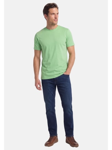 Redmond T-Shirt Basic in Hellgrün