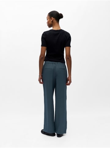 Object Wide Leg Hose in Dark Slate