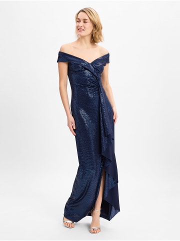 SWING Abendkleid in marine - 0001