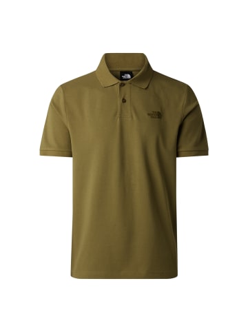 The North Face Essential Regular Polo Tee in Oliv