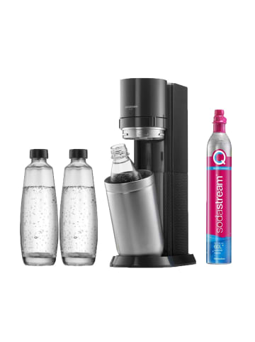 SodaStream Wassersprudler DUO Vorteilspack in schwarz