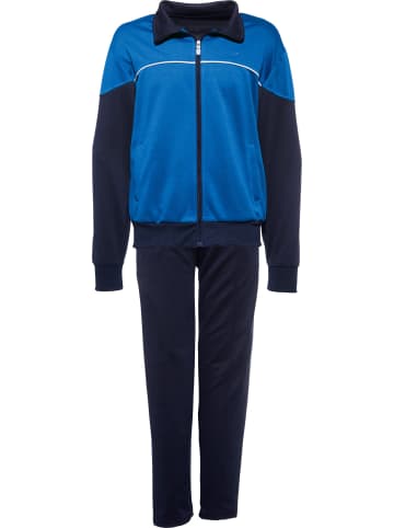 Erwin Müller Interlock-Jersey Freizeitanzug in blau
