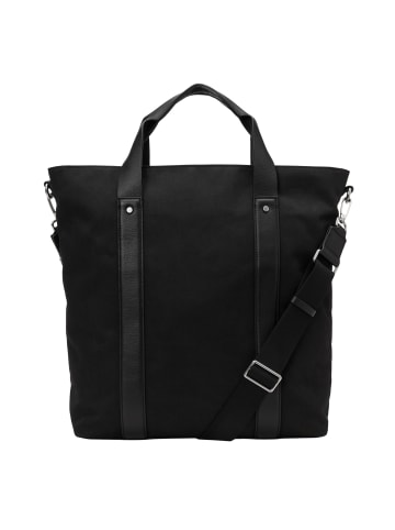Marc O'Polo Canvas-Shopper large in Schwarz
