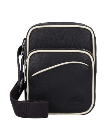 Lacoste Angy Umhängetasche Leder 14 cm in abimes farine