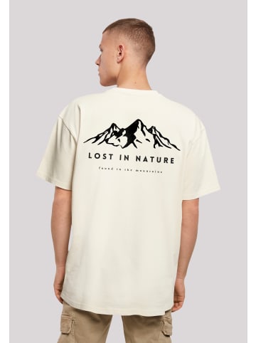 F4NT4STIC Heavy Oversize T-Shirt Lost in nature in sand