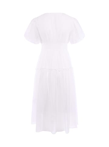VINAJA Women Dress in White