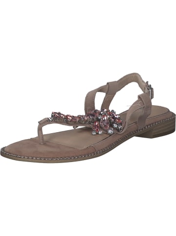Marco Tozzi Klassische Sandalen in Rosa/Beige
