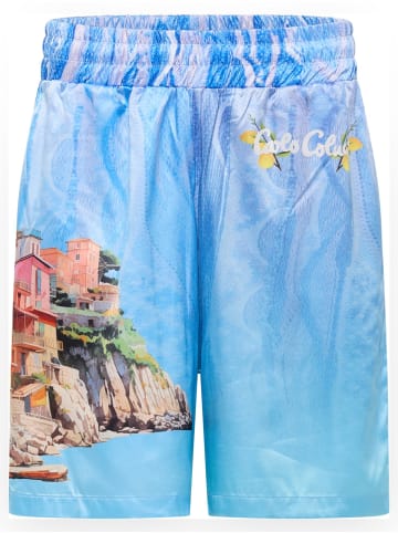 Carlo Colucci Shorts Eichacker in Blau