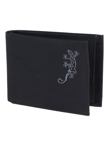 oxmox New Cryptan Geldbörse RFID Schutz 11 cm in schwarz-lizard grey