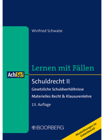 Richard Boorberg Verlag Buch - Schuldrecht II