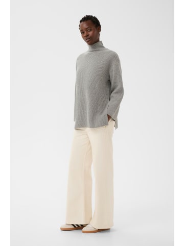 PART TWO Strickpullover SofiyaPW Oversize fit in Medium Grey Melange