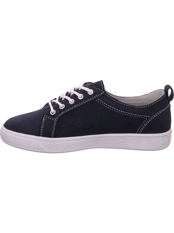 Scandi Schnürhalbschuh in blau