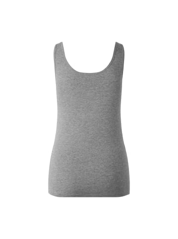 IDENTITY Tanktop stretch in Grau meliert