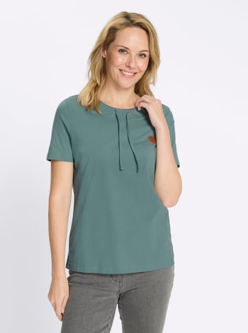 Sieh an! Kurzarmshirt in jade