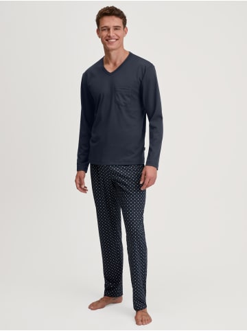 Calida Pyjama in saphir blue
