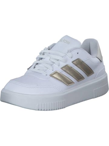 adidas Schnürschuhe in FTWWHT/CYBEMT/ORBGRY