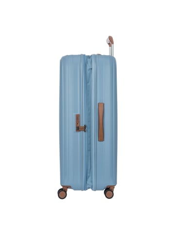 BRIC`s Taormina 4 Rollen Trolley L 82 cm mit Dehnfalte in sky