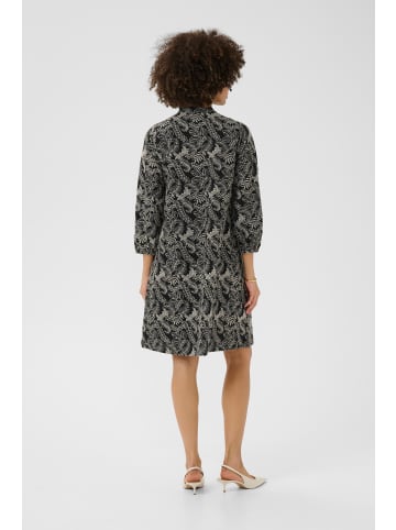 CULTURE Kleid CUtaylar A-shape in Black/Whitecap