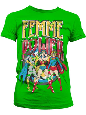 DC Comics Shirt in Grün