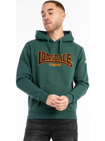 Lonsdale Hoodie "Hooded Classic Ll002" in Grün