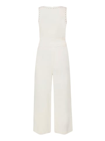 Betty Barclay Jumpsuit mit Gürtel in Rohweiß