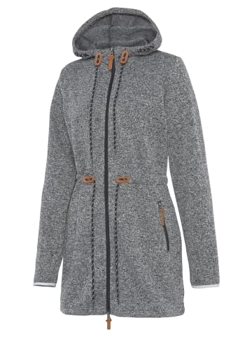 LASCANA Fleecejacke in anthracite