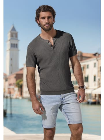 John Devin Kurzarmshirt in anthra