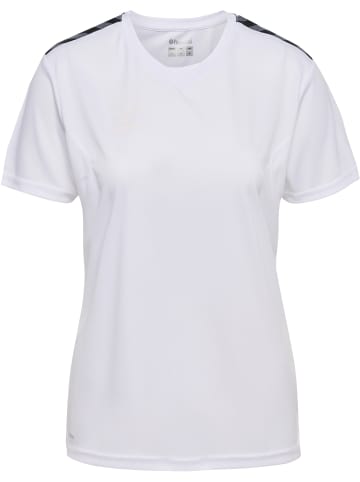 Hummel Hummel T-Shirt Hmlauthentic Multisport Damen Atmungsaktiv Feuchtigkeitsabsorbierenden in WHITE