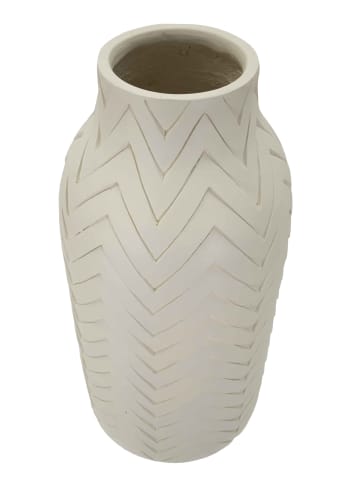 Mauro Ferretti Cremefarbene Magnesiumvase, ø 29 x 60 cm