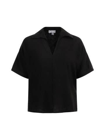 Usha Damen Blusenshirt in Schwarz