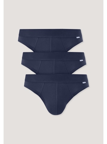 Hessnatur Slip Regular Cut 3er-Pack in mitternachtsblau