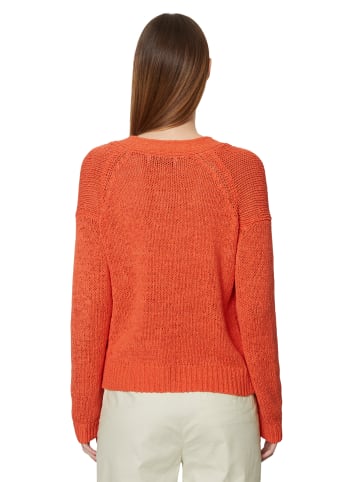 Marc O'Polo Cardigan loose in fruity orange