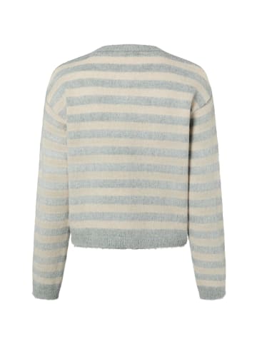 More & More Strickjacke in beige hellgrau - 0001