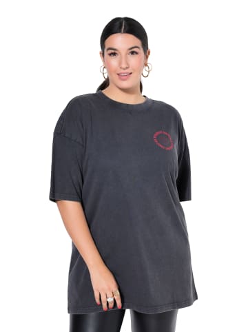 Studio Untold Shirt in anthrazit melange