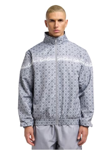 Carlo Colucci Tracksuit mit Sweatjacke Drazzer in Hellgrau