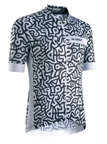 GIST Fahrrad-Trikot PAINT in weiß