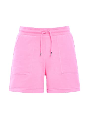 Threadbare Sweatshorts THB Spencer Jersey Tie Waist Short in pink