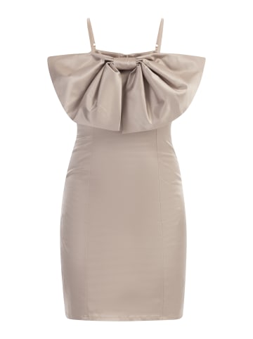 faina Damen Slipdress Mini in Beige