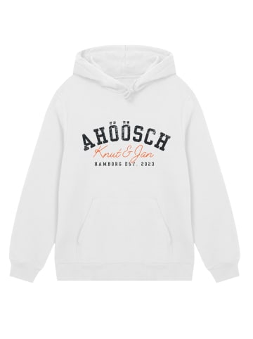 F4NT4STIC Hoodie Knut & Jan Hamburg Ahöösch Plattdeutsch in off-white