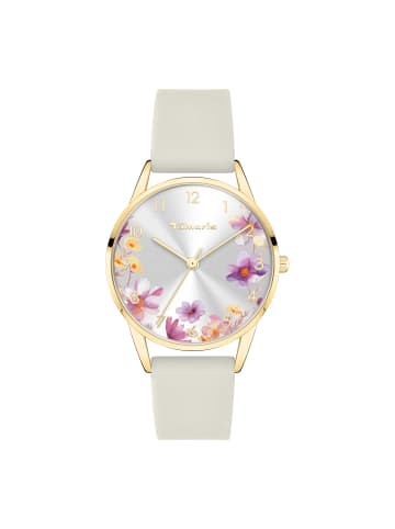 Tamaris Damen Armbanduhr & Armband Set in beige