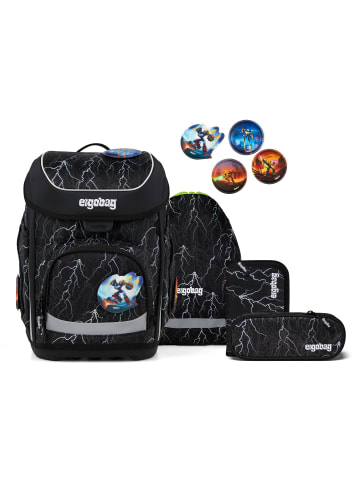Ergobag cubo Schulranzen-Set 5-teilig in Super ReflektBär