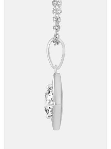 Ethische Diamanten Halskette aus 375 Weißgold mit Lab Grown Diamant