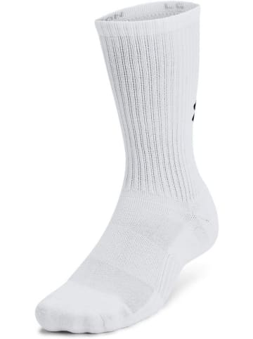 Under Armour Socke "Tc 3Pk Crew" in Weiß
