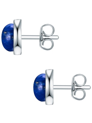 Rafaela Donata Ohrstecker aus Sterling Silber mit Lapislazuli in silber