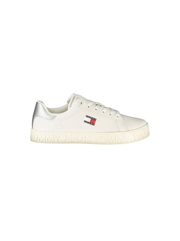 Tommy Hilfiger Weiße Polyurethan-Sneaker