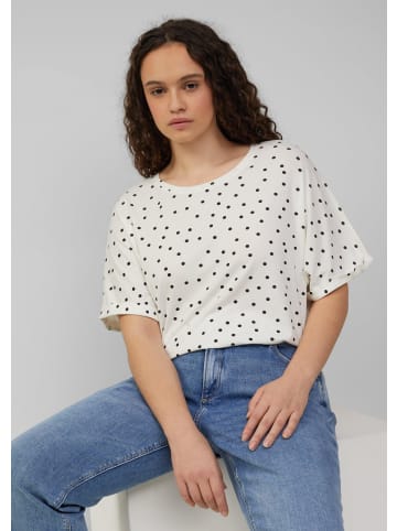 QS T-Shirt in 02A5_ecru