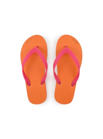 Flip Flop Zehentrenner "originals*color block" in Orange / Pink