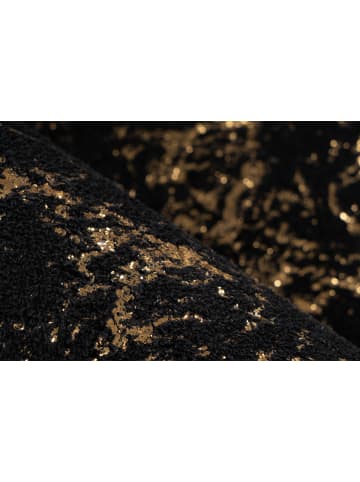 Kayoom Teppich Cathee in Schwarz / Gold